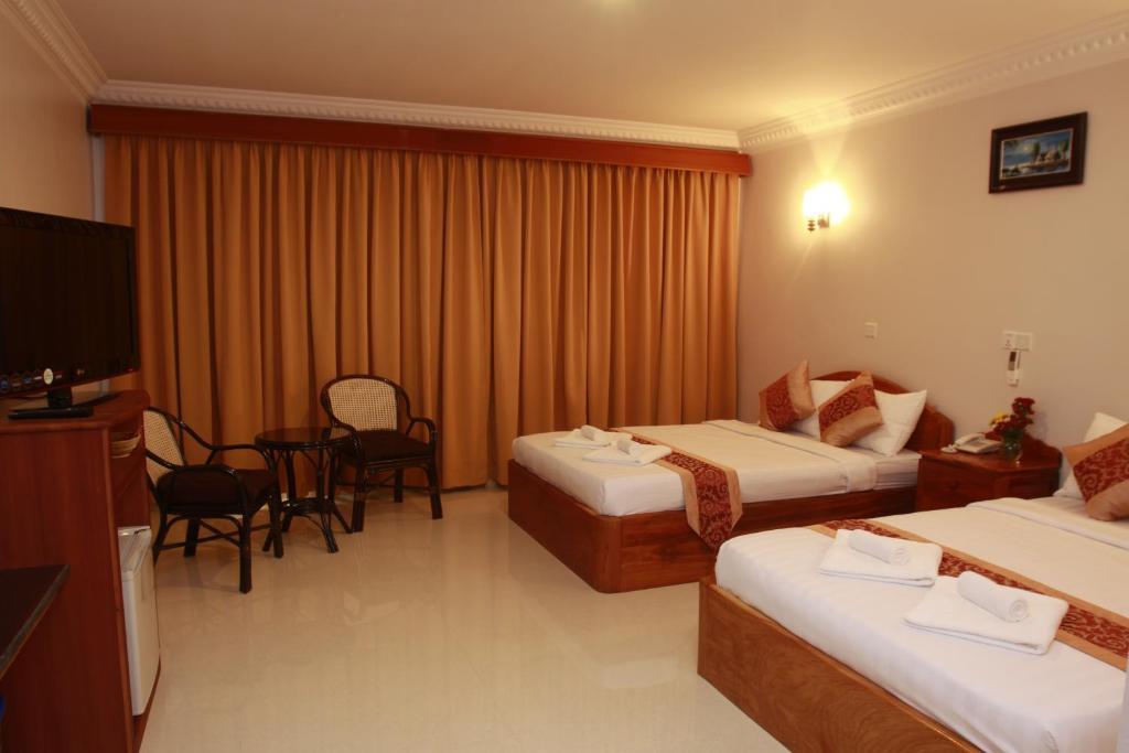 White Beach Hotel 西哈努克 客房 照片